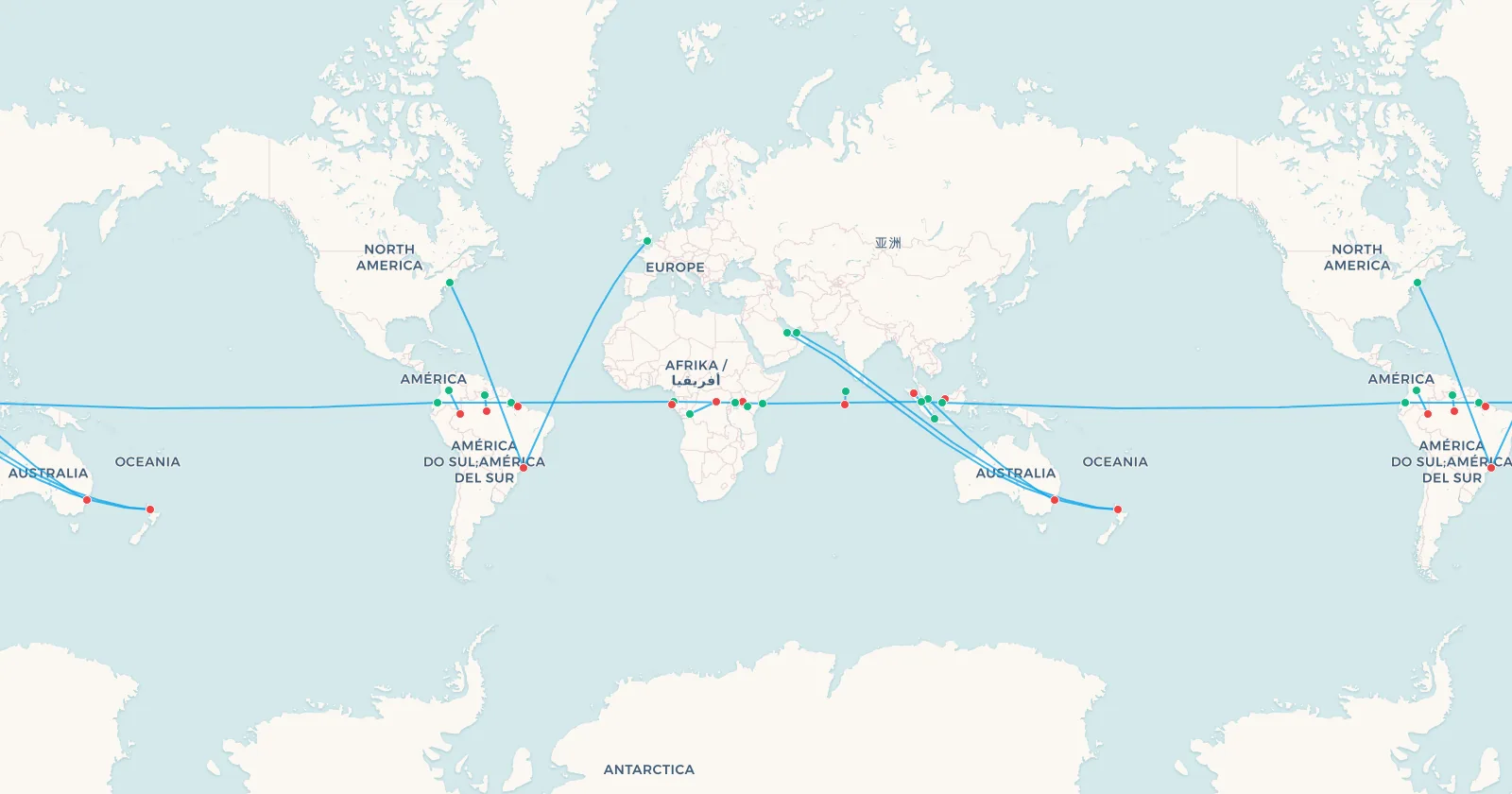 Airports on the Equator, and the Flights That Cross It [2026]