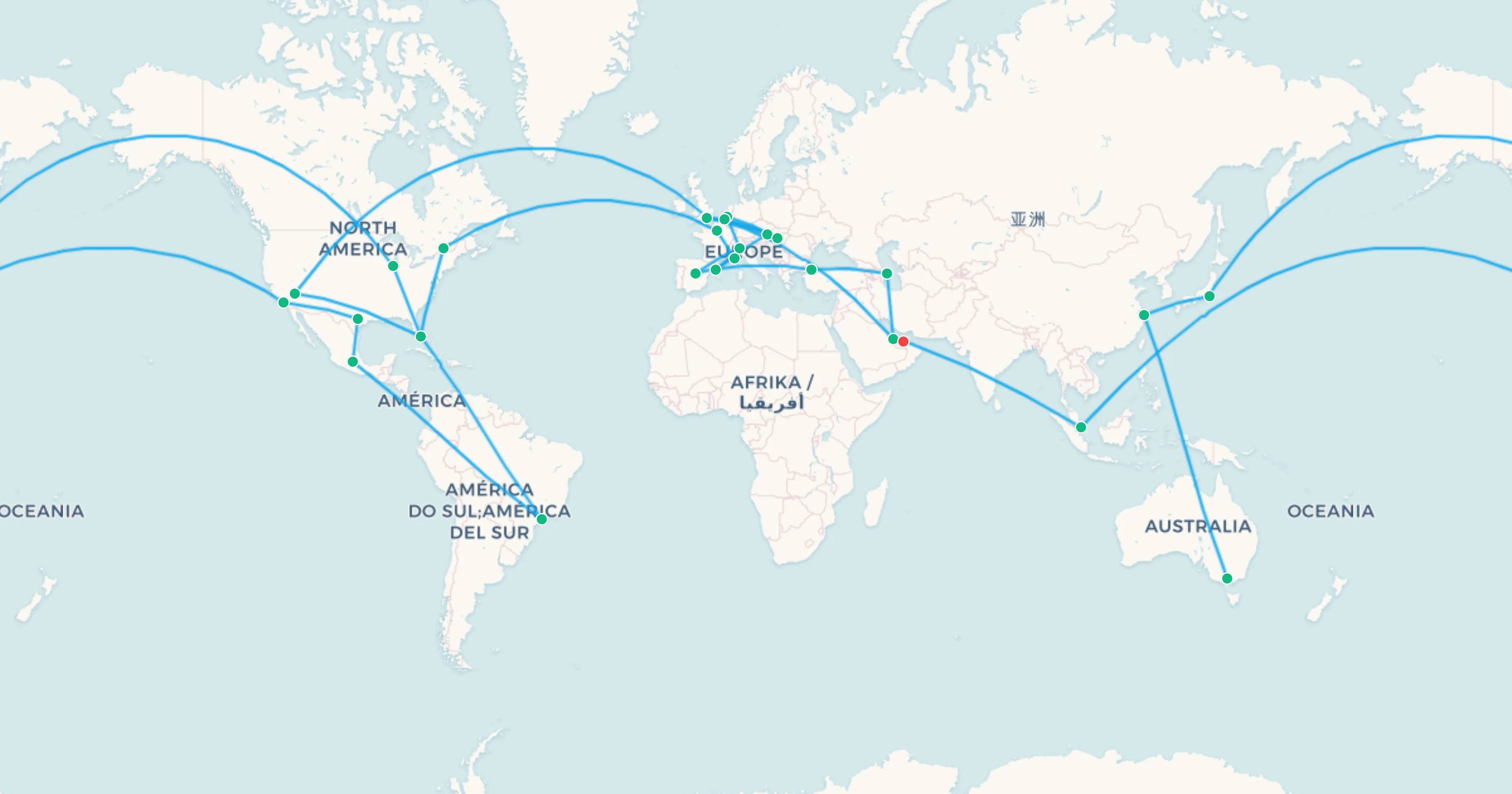 How Formula 1 teams manage their global 2026 flight network