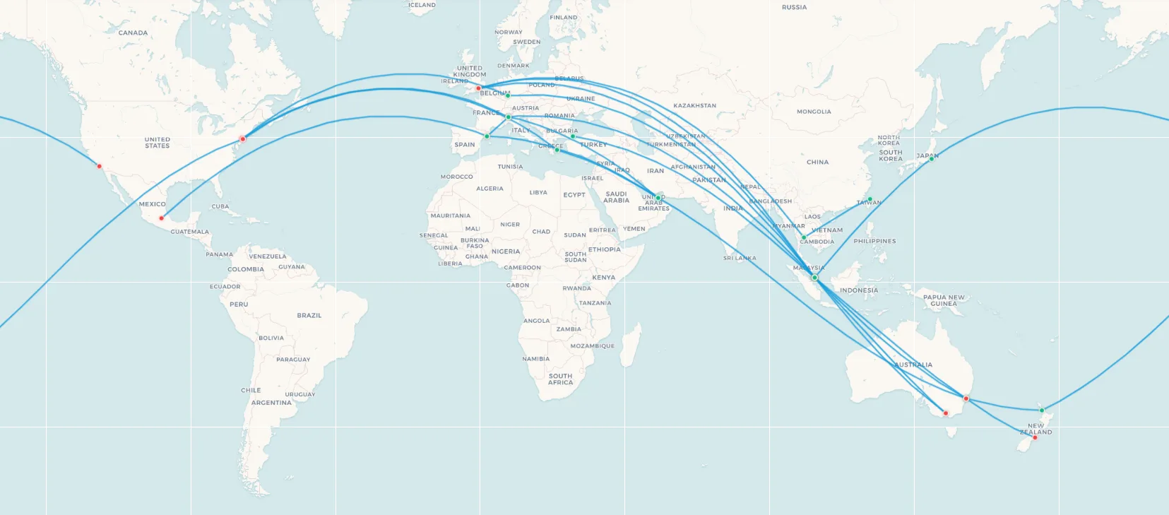 Complete guide to fifth-freedom flight routes [2026]