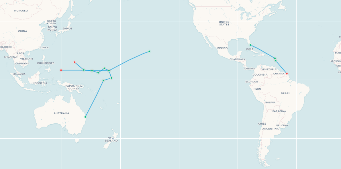 Los vuelos de isla en isla más extraordinarios del mundo