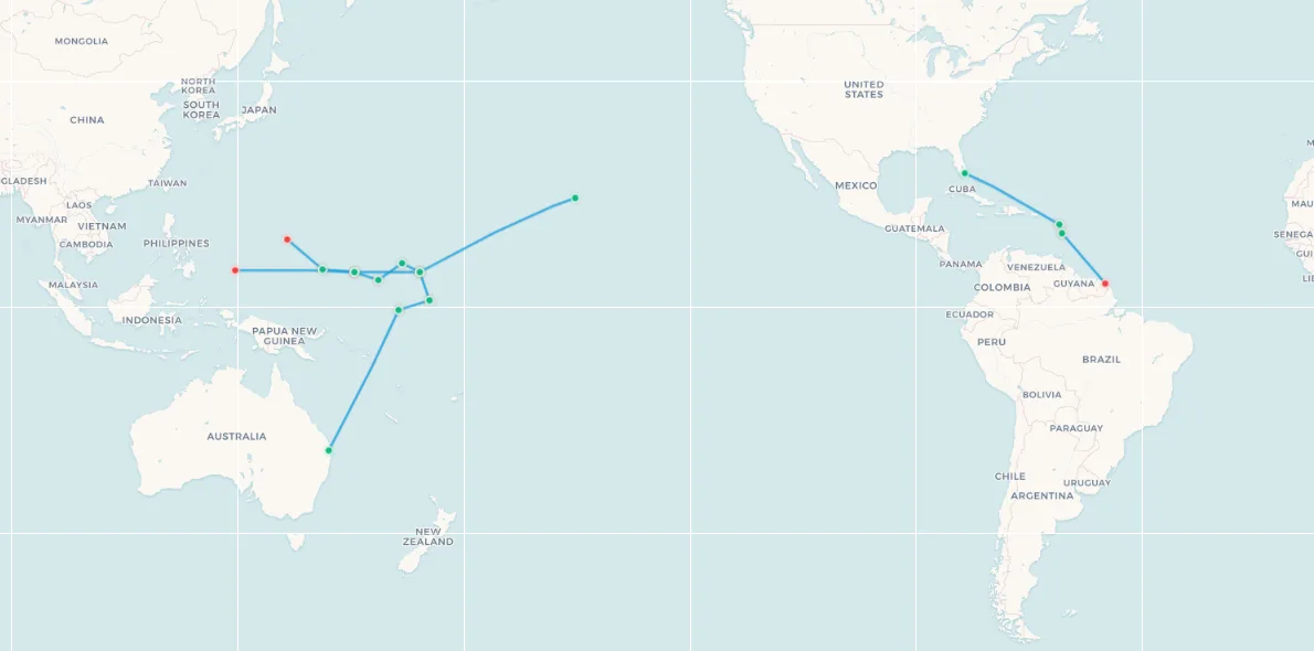 Los vuelos de isla en isla más extraordinarios del mundo
