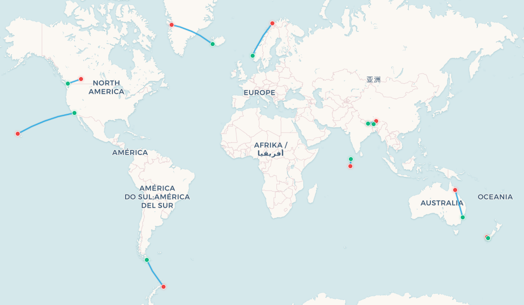 10 rutas de vuelo más escénicas para amantes de la ventana [2026]