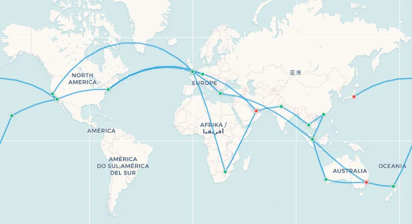 Billetes de Vuelta al Mundo: Guía de visualización de rutas